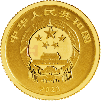 中華傳統(tǒng)瑞獸2克金質紀念幣（鳳凰）